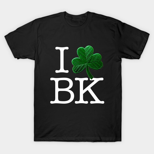 I Shamrock Brooklyn T-Shirt by Pop Fan Shop